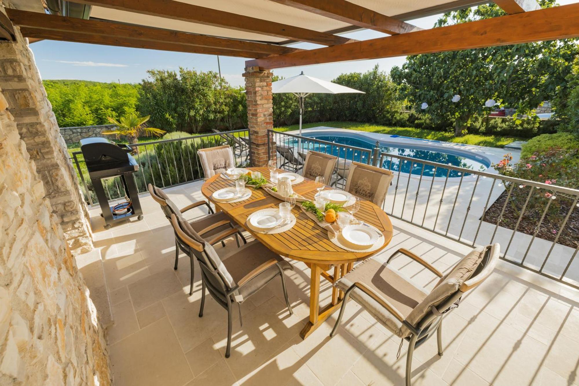 Villa Jurinea In Istrien Mit Pool Barat  Esterno foto